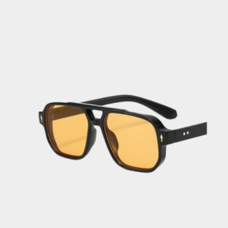 Nouveau rétro double pont carré lunettes de soleil pour femmes hommes mode design de luxe rivets lunettes de soleil tendance nuances UV400 Eyeglasse