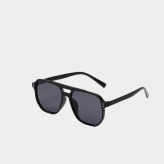 Vintage Hommes Femmes Grandes lunettes de soleil Hommes Carré Shades Marque Designer Lunettes de soleil Unisex Lentilles noires Lentilles masculines Lunettes de soleil Femme UV400