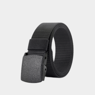 Ceinture en nylon boucle automatique extérieure tactique multifonctionnelle ceinture en toile légère ceinture non métallique confortable