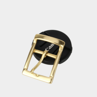 1 pcs Brass solide 40mm ceinture boucle Tête de ceinture des hommes Boucle à broche unique pour les pièces de ceinture artisanale en cuir Tisserie DIY Leather cra
