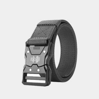 Ceinture tactique - boucle automatique durable, parfaite pour les aventures en plein air, accessoires unisex pour hommes et femmes