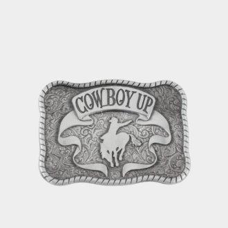 Cowboy Up Buckle Ceinture en alliage accessoires pour hommes Mode