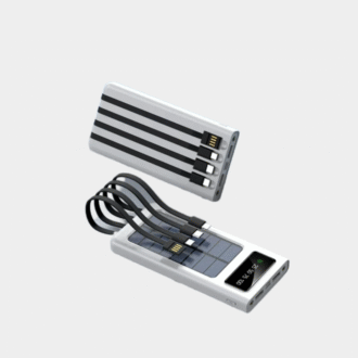 Xiaomi 200000mAh Solar Power Bank Ultra Capacité USB 4 in1 Charge Super Rapide USB TypeC LED Lumière Banque d'alimentation extérieure pour iPhone