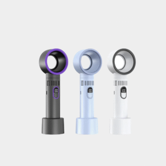 Xiaomi ventilateur sans lame affichage numérique intelligent haute vitesse USB portable chargement haute puissance éolienne bureau 2025 Nouveau
