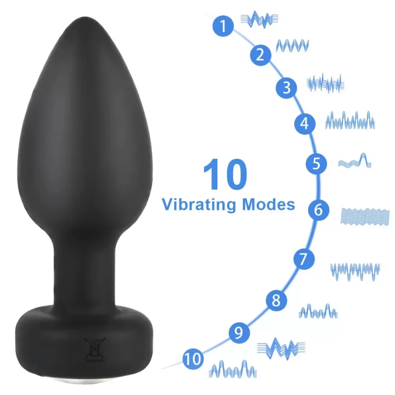 Anal Plug Vibrator 10 Speeds Butt Plug Prostate Vibrating Massager APP Remote Control Female Masturbator Sex Toys for Women Men – Image 8