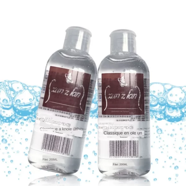 Lubrifiant hydrosoluble facile à nettoyer pour adulte, produit sexuel, huile pour sexe anal, vagin, gay, valide, 200ml – Image 9