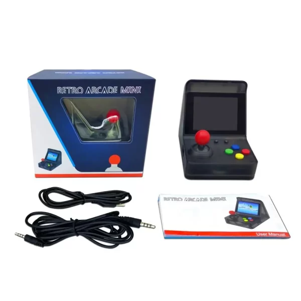 ARCADE MINI meilleur populaire 32 bits Mini Arcade rétro Console Portable lecteur classique 500 jeux pour les enfants – Image 6
