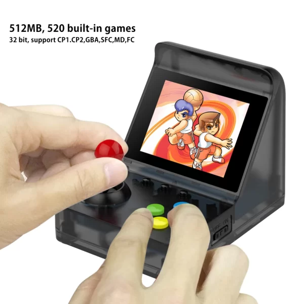 ARCADE MINI meilleur populaire 32 bits Mini Arcade rétro Console Portable lecteur classique 500 jeux pour les enfants – Image 9