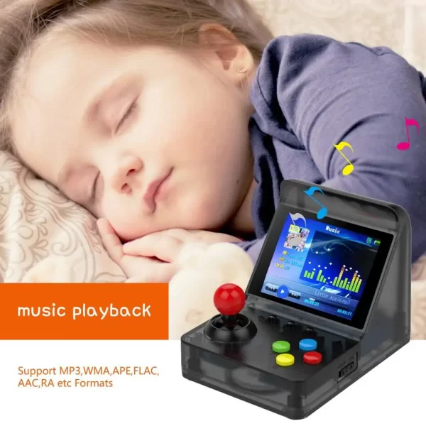 ARCADE MINI meilleur populaire 32 bits Mini Arcade rétro Console Portable lecteur classique 500 jeux pour les enfants – Image 5