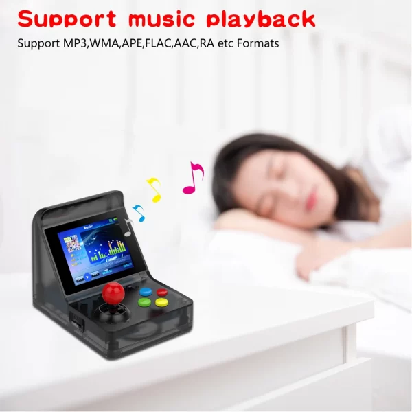 ARCADE MINI meilleur populaire 32 bits Mini Arcade rétro Console Portable lecteur classique 500 jeux pour les enfants – Image 8