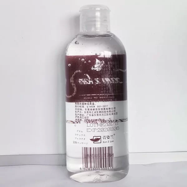 Lubrifiant hydrosoluble facile à nettoyer pour adulte, produit sexuel, huile pour sexe anal, vagin, gay, valide, 200ml – Image 5
