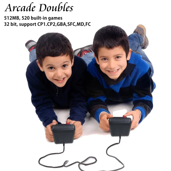 ARCADE MINI meilleur populaire 32 bits Mini Arcade rétro Console Portable lecteur classique 500 jeux pour les enfants – Image 7