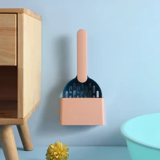 Clearance_Cat Litter Scoop Plastic Cat Litter Shovel With Base Self Cleaning Cat Litter Box Shovel Kitten Toilet Clean Tools Cat