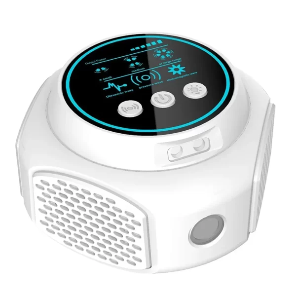 Répulsif ultrasonique pour rongeurs 4 en 1, répulsif électronique pour rats à 360 degrés, répulsif efficacement les mouches, les cafards et les moustiques pour l'intérieur – Image 12