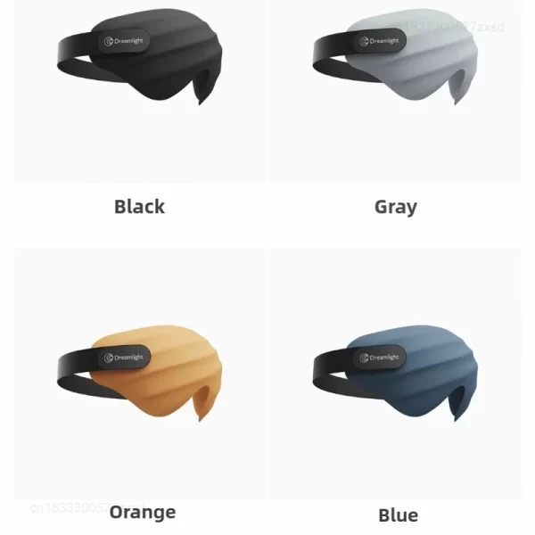Xiaomi Dreamlight 4S masque pour les yeux sommeil 3D stéréoscopique aide au sommeil pour hommes femmes adultes pour dormir blocage lumière voyage bandeau – Image 6