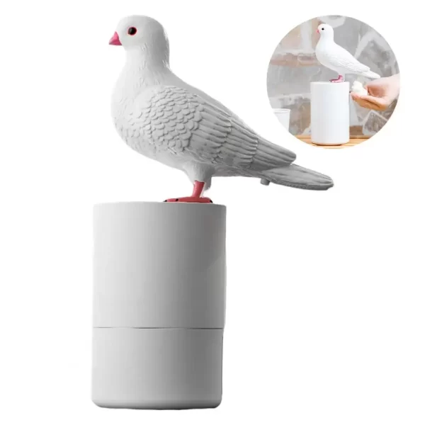 Distributeur de savon en forme de Pigeon, lave-mains en mousse à Induction automatique, mousse Fine, sans contact, détection automatique, distributeur de mousse hygiénique – Image 7