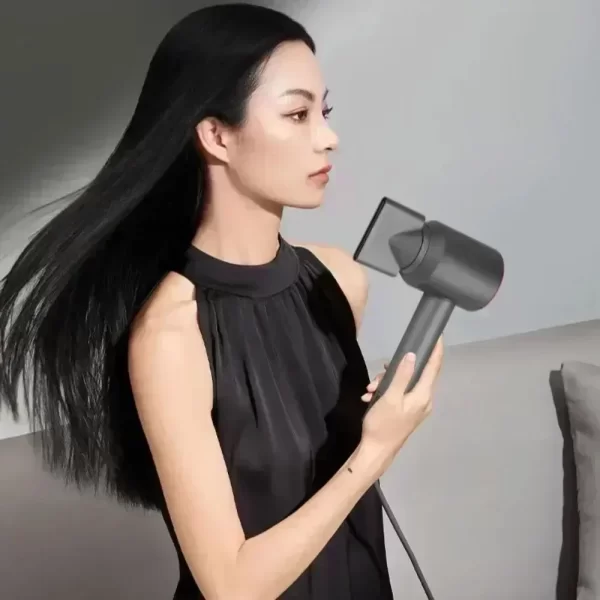Séche-cheveux professionnel 5 en 1, avec fonctionnalité d'air chaud et froid - Outil de coiffage léger et thermostatique pour les cheveux lisses – Image 6