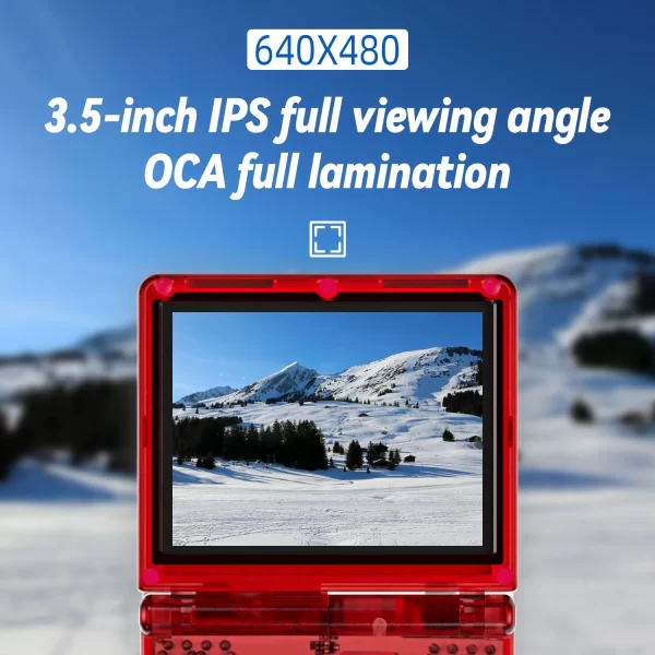 ANBERNIC nouvelle Console de jeu portable à rabat RG35XXSP 3.5 pouces IPS Console de jeu vidéo à clapet 64 bits système Linux 64G jeu en ligne – Image 4