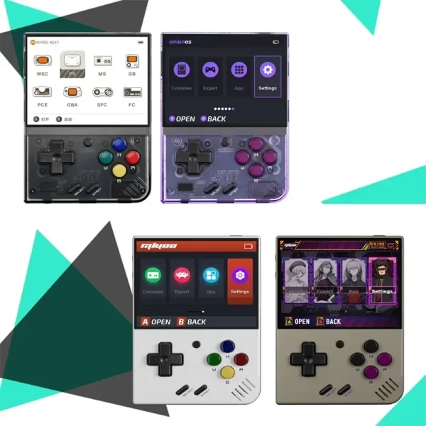 MIYOO-Console de jeu portable Mini Plus, console de jeu rétro, V2, écran Mini + IPS, console de jeu vidéo classique, système Linux, cadeau pour enfants – Image 3