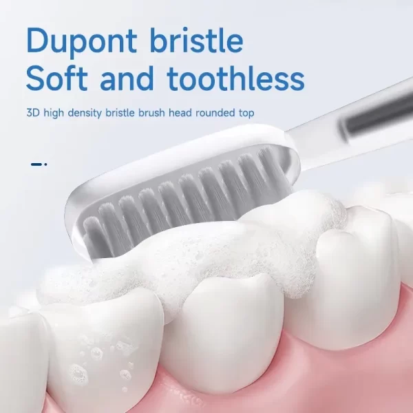 Brosse à dents électrique, brosse fine et mentale, spécialement pour femmes, beauté de sagesse Pure, poils DuPont doux – Image 5