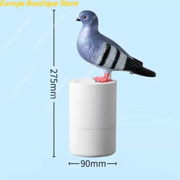 Distributeur de savon en forme de Pigeon, lave-mains en mousse à Induction automatique, mousse Fine, sans contact, détection automatique, distributeur de mousse hygiénique – Image 4
