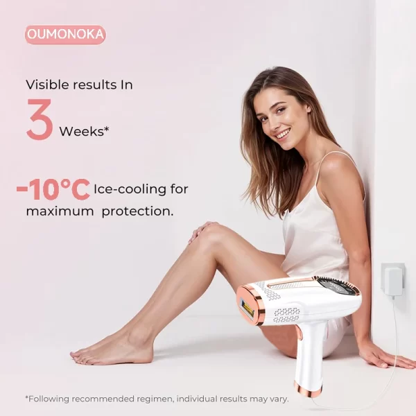 Épilateur Laser électrique indolore pour femmes, 999999 000 flashs, pour usage domestique, épilation, Bikini, livraison directe – Image 2