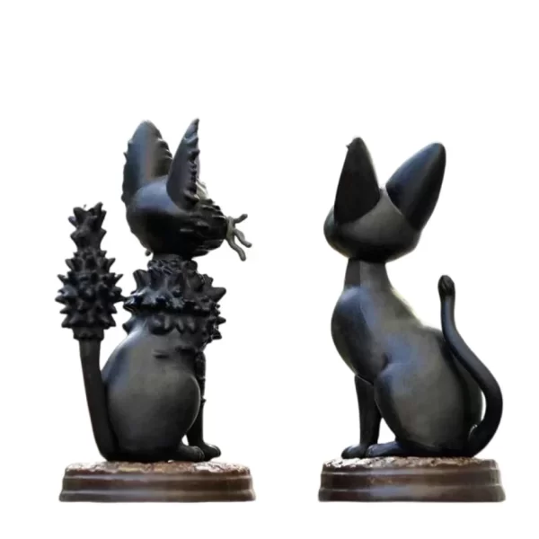 6 pièces/ensemble dessin animé chat noir Jiji Gigi Figure PVC Action jouet poupée modèle ensemble chat noir Hayao Miyazaki Figure jouet enfants cadeau d'anniversaire – Image 3