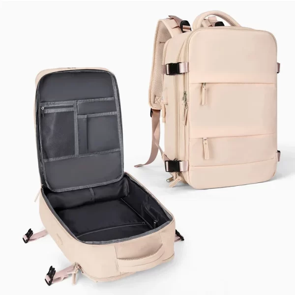 AkooluRu sac de voyage multifonction grande capacité pour ordinateur portable étudiant MacBook pro 13/14/16 pouces coque d'ordinateur avec accessoires – Image 7
