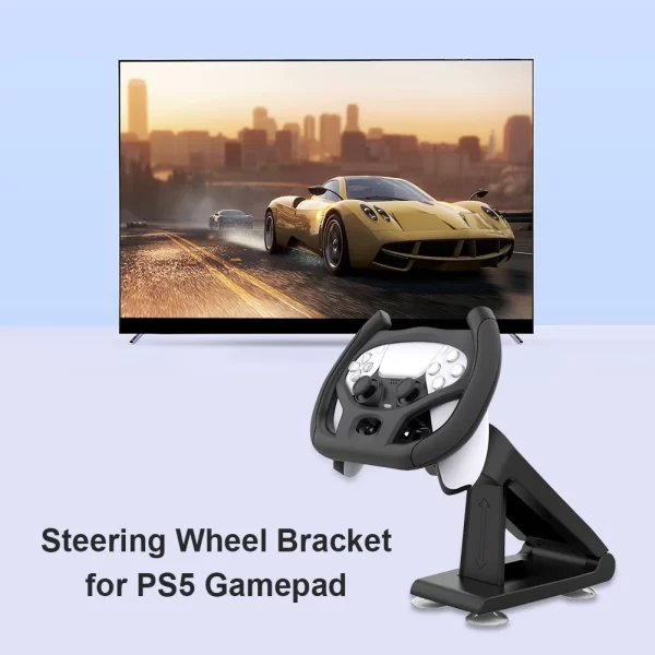 Volant de jeu multi-axes pour PS5, support de poignée de jeu de course, support rapide pour la Playstation 5, accessoires de jeu – Image 3