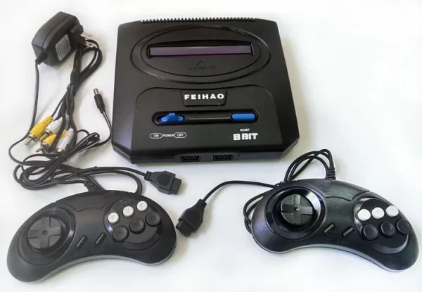 Console de jeu vidéo TV rétro pour Nes, jeux 8 bits, deux manettes de jeu, cartouche 500 en 1, tous les jeux différents, cadeau – Image 4