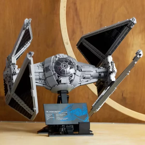 1931 pièces TIE Interceptor modèle 75382 construction à collectionner TIE pilote minifigure créative construire affichage Starfighter ensembles jouets cadeaux – Image 6