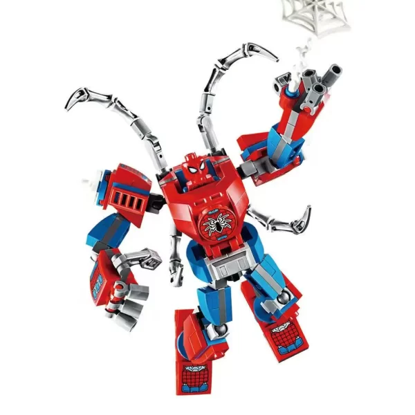 76270 76302 briques de super-héros Avengers Thor Iron Man Thanos assembler figurine d'action Compatible jouet blocs de construction modèle ornement – Image 4