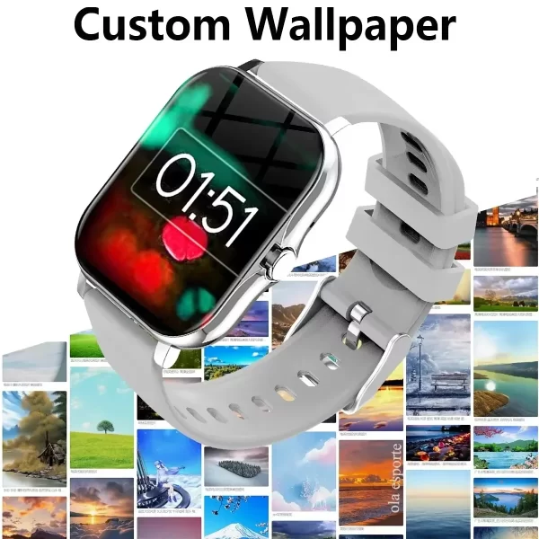 Xiaomi 2025 vente nouvelle montre intelligente pour hommes femmes plus récent Sport SmartWatch visages Bluetooth appel Sport Fitness téléphones Android iOS – Image 2