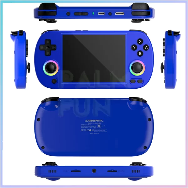 ANBERAlfred-Console de jeu rétro RG40XX H, 64Bit, écran IPS 4 pouces, Linux, 5G, WiFi, Bluetooth, sortie HDMI-TV, lecteur de jeux vidéo – Image 8
