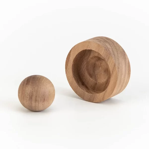 Huile essentielle sphérique en bois massif pour l'amélioration du parfum, aromathérapie de la chambre à coucher, élimine les odeurs de la pièce avec la décoration de la maison – Image 10