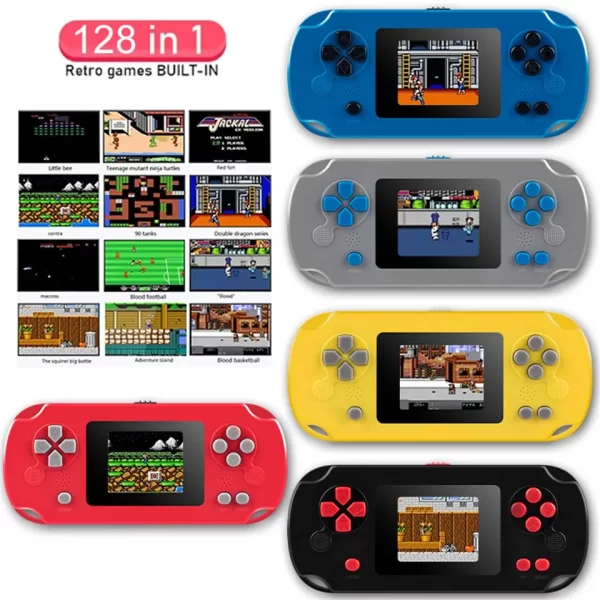 GAMINJA GC31 Rétro Portable Mini Console De Jeu Vidéo TFT Écran Couleur Enfants Joueur de Jeu Intégré 8Bit Jeux – Image 2