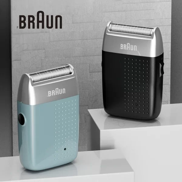 Original Fang BRAUN M1900 rasoir électrique pour hommes tondeuse à barbe rasoir Portable tondeuse à cheveux Rechargeable rasage barbe Machine – Image 2
