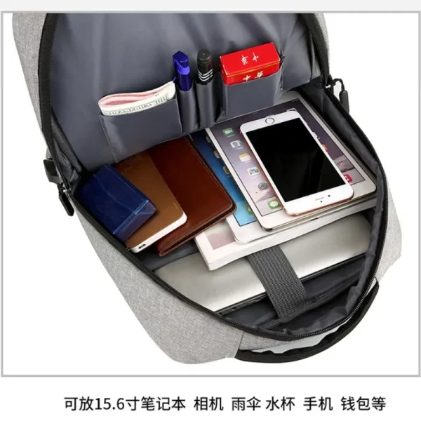 AkooluRu sac de voyage multifonction grande capacité pour ordinateur portable étudiant MacBook pro 13/14/16 pouces coque d'ordinateur avec accessoires – Image 11