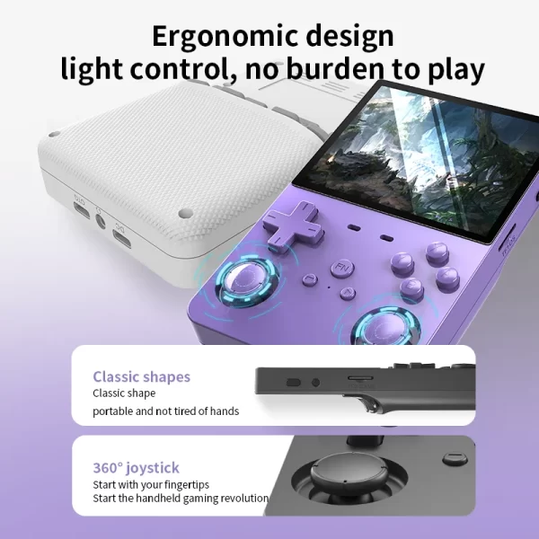 Console de jeu portable rétro L35 open source, écran IPS entièrement laminé de 3,5 pouces (640 × 480), 10 000 intégré – Image 4
