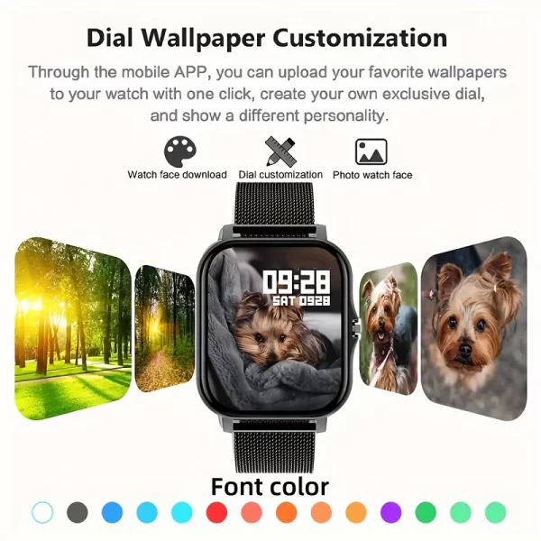 Xiaomi 2025 vente nouvelle montre intelligente pour hommes femmes plus récent Sport SmartWatch visages Bluetooth appel Sport Fitness téléphones Android iOS – Image 6