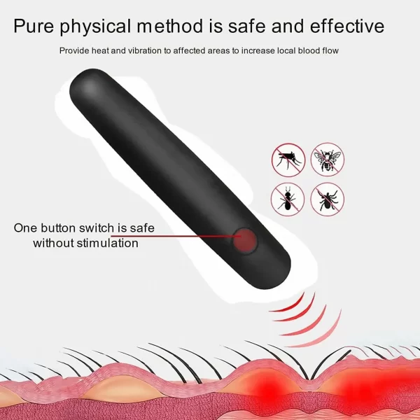 Stylo électronique anti-piqûre de moustique, soulagement de la douleur brûlante et du gonflement, soulage les piqûres, outil Portable pour l'été – Image 6