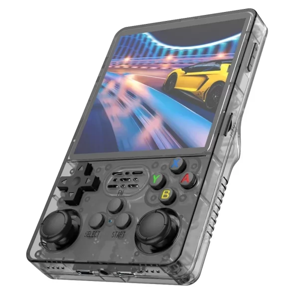 TOP vente 4 "IPS grand écran R36S Plus rétro Console de jeu Portable Linux système 64 bits RK3326 poche Portable ARKOS 2.0 R36SPLUS – Image 7