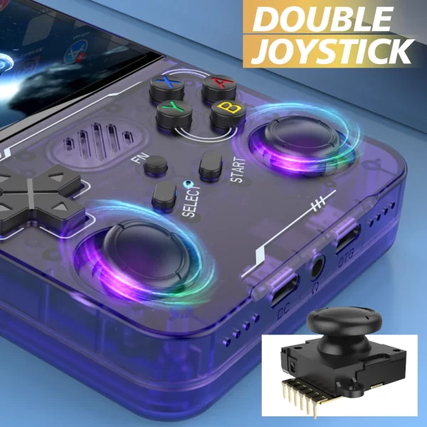 R36S mise à niveau R36XX Consoles portables 3.5 pouces IPS 640*480 écran rétro lecteur de jeu bult-in wifi 15000 + jeux pour jeu de garçon – Image 3