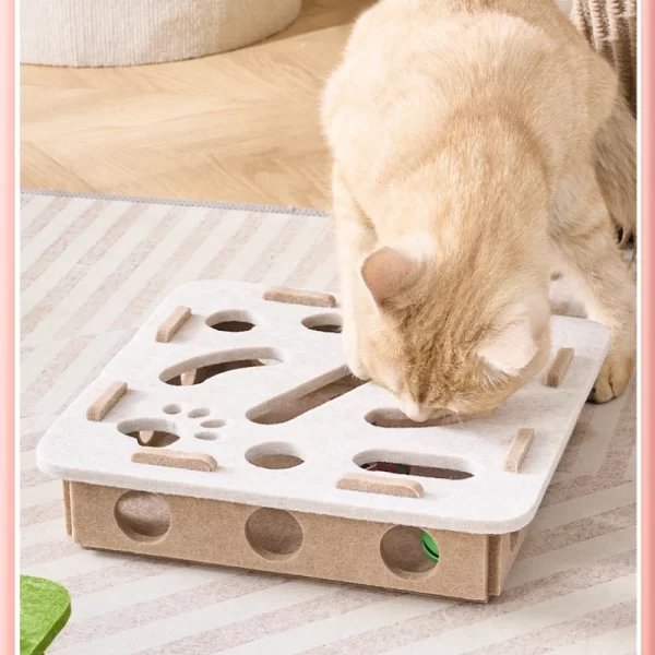 Poteaux à gratter pour chats d'intérieur, en Sisal, jouet interactif pour chaton, exercice d'intérieur, fournitures de divertissement – Image 5