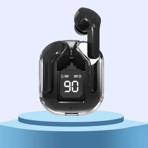 TWS écouteurs sans fil Transparent Bluetooth dans l'oreille casque ENC sport casque alimentation LED affichage numérique stéréo son écouteurs – Image 8