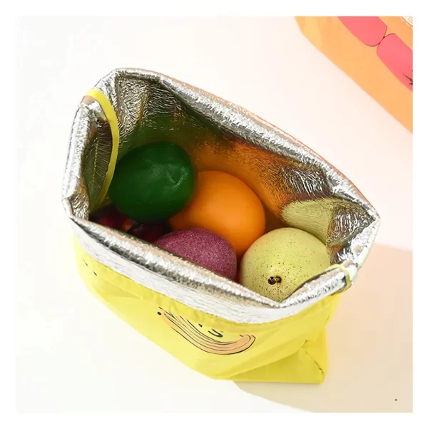 Sacs de rangement durables pour banane jaune, 1/2/3/5 pièces, sacs de conservation isolés pour fruits et légumes frais, sac de conservation de banane à cordon de serrage. – Image 3