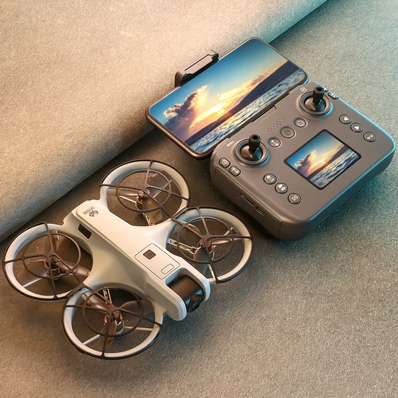Xiaomi V666 Mini Drone 4K aérien professionnel 8k double caméra intelligente évitement d'obstacles sans brosse quadrirotor enfant RC jouet – Image 7