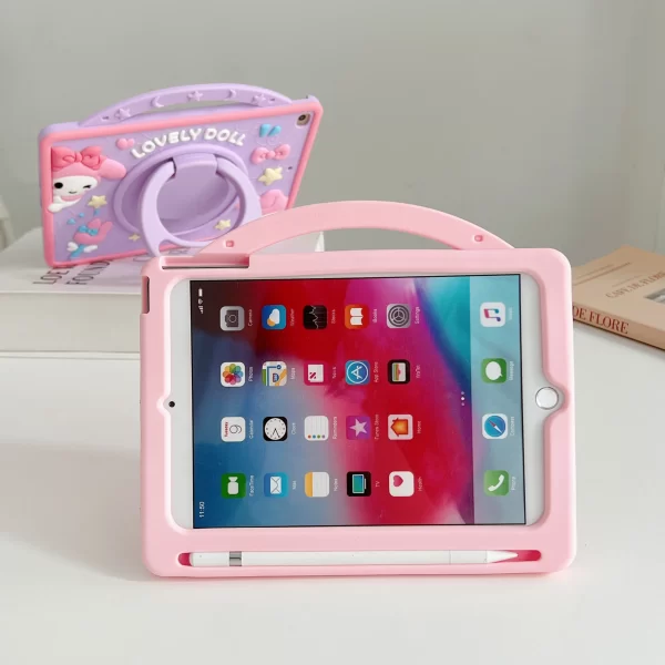 Pour Samsung Galaxy Tab A9 Plus A8 10.5 X200 X205 X207 S6 lite 10.4 A7 lite T220 T500 11 Couverture Cartoon Melody Silicone Soft Case – Image 4