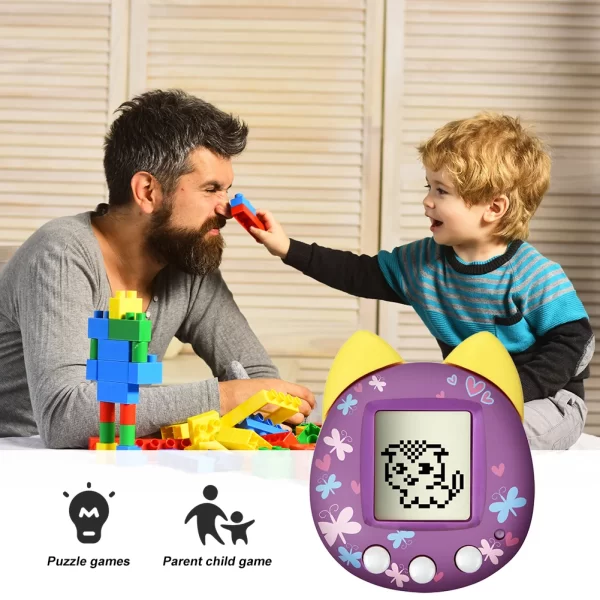 Jeu électrique portatif de culture d'animaux de compagnie, jouets éducatifs pour enfants, Mini Portable coloré pour cadeau d'anniversaire pour filles et garçons – Image 9
