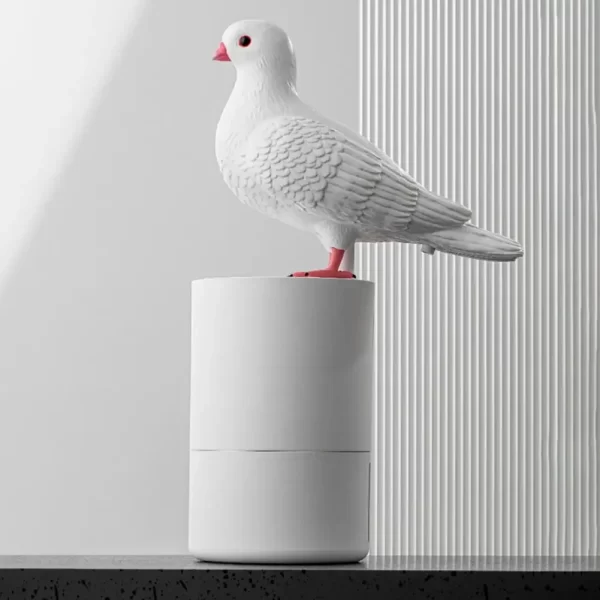 Distributeur de savon en forme de Pigeon, lave-mains en mousse à Induction automatique, mousse Fine, sans contact, détection automatique, distributeur de mousse hygiénique – Image 6